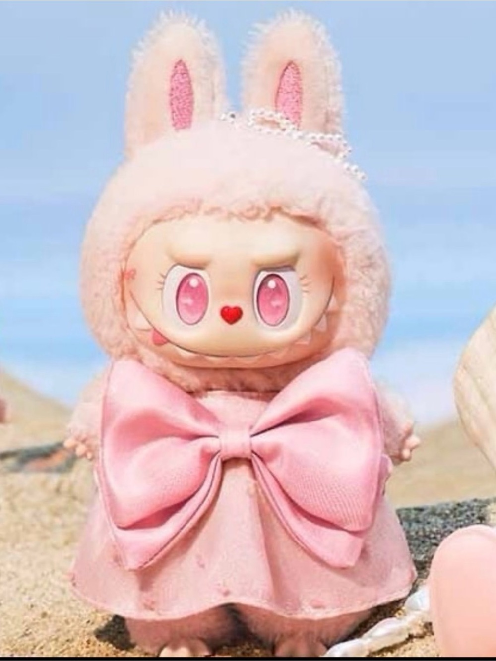 POP LAND Exclusive • Labubu “Jump Into Summer” Mokoko Vinyl Plush Pendant!